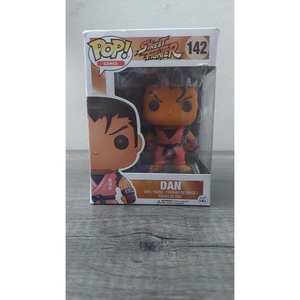 Funko POP! Games Street Fighter DAN #142 Vinyl Figure New in Box